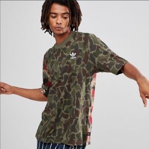 Adidas Originals Pharrell Hu Hiking Camo Tee